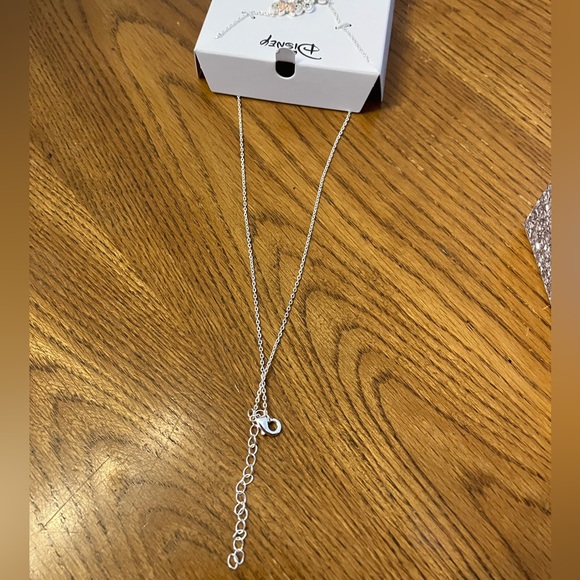 Mickey and Minnie fine silver plated Brass necklace ❤️ - Picture 4 of 8